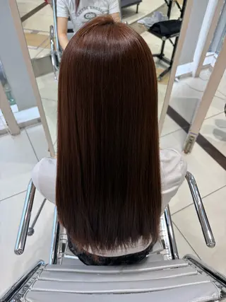 ロング 上地 虹奈 ㅤ⠀のヘアスタイル