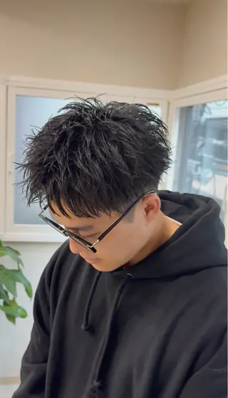 ショート メンズ 年間指名数1000↑ 🔥メンズ特化/武蔵のヘアスタイル