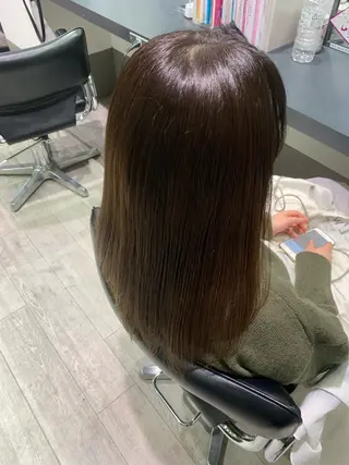 セミロング ❄ブリーチカラー❄ 佐原昌樹のヘアスタイル