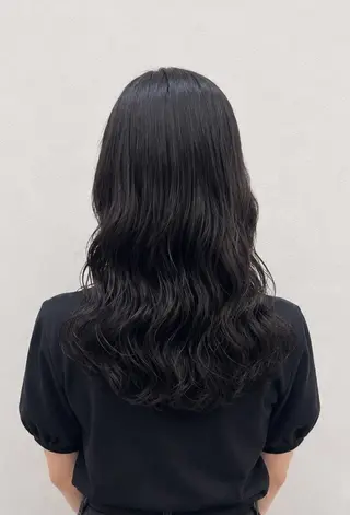 ロング カラー パーマ 縮毛矯正✨ストカール ✨髪質改善✨山下のヘアスタイル