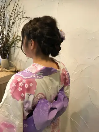 ヘアアレンジ 渋田 ゆかりのヘアスタイル