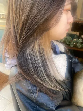 カラー 🍒Inagaki ヘッドスパ☁️のヘアスタイル