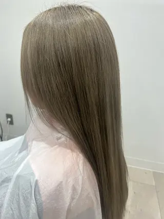 ロング カラー 原田 晴美のヘアスタイル