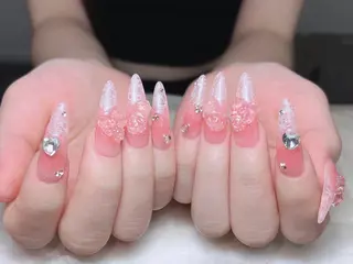 ネイル Sora  Nail 長さ出し専門店のネイルデザイン