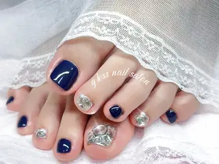 ネイル りこ🫧 gloss nailのネイルデザイン