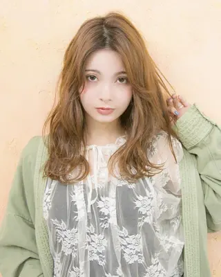 セミロング 🌟モテ髪ショート 🌟店長　津賀涼のヘアスタイル