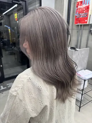 カラー Asami/名古屋/ ハイトーン/デザインのヘアスタイル