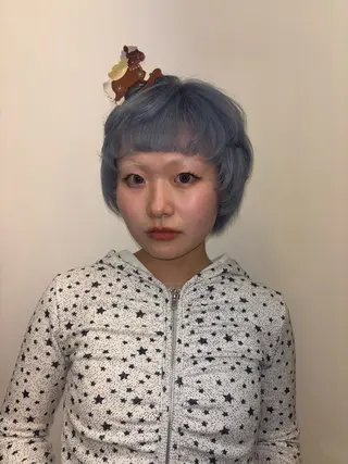カラー HACO+ MOE/モエのヘアスタイル
