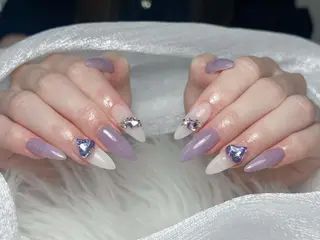 ロング カラー Bling Salonのネイルデザイン