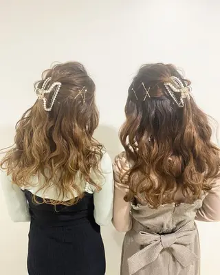 ヘアアレンジ ヘアセットサロン ココのヘアスタイル