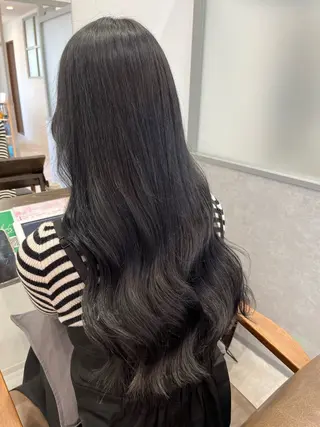 ロング 暖色*ベージュ *くらたあやかのヘアスタイル