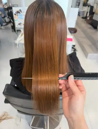 ロング 榎本 雪来のヘアスタイル