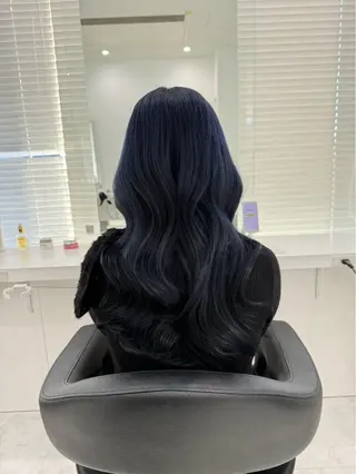 ロング カラー ヘアアレンジ 透明感艶カラー♠️ TAKUMIのヘアスタイル