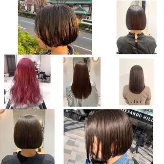 カラー 髪質改善 RYOのヘアスタイル