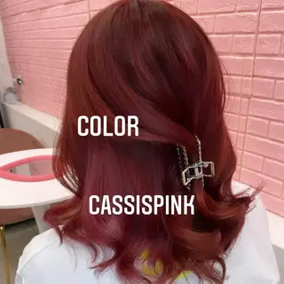 ミディアム カラー エクステ🩵ブリーチ 韓国ヘア🩵KAEのヘアスタイル