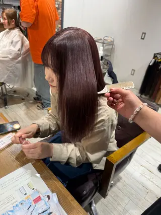 カラー みなつ🌟/郡山駅前 /似合わせカラー✨️のヘアスタイル