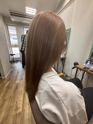 セミロング TELAHAIR 高座渋谷店のヘアスタイル