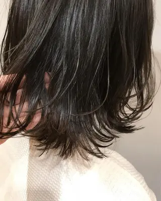 ショート カラー パーマ ヘアアレンジ 松田 亮葉のヘアスタイル