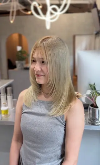 カラー 西川 斗真のヘアスタイル