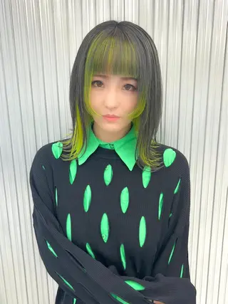 ミディアム 小倉 浩士のヘアスタイル