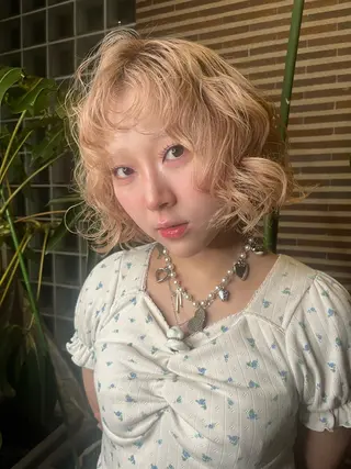 ミディアム Daisy／大名 ・天神／はやしれいのヘアスタイル