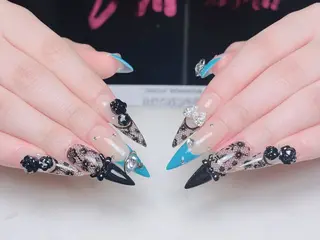 ネイル Sora nail 長さ出し専門店のネイルデザイン