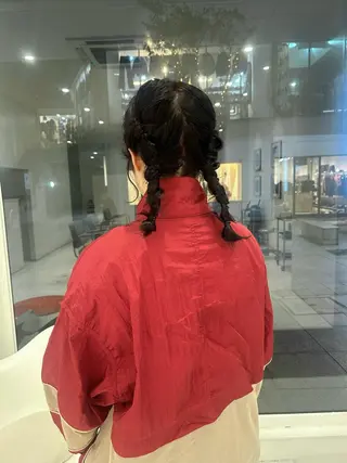 ヘアアレンジ cono noughtのヘアスタイル