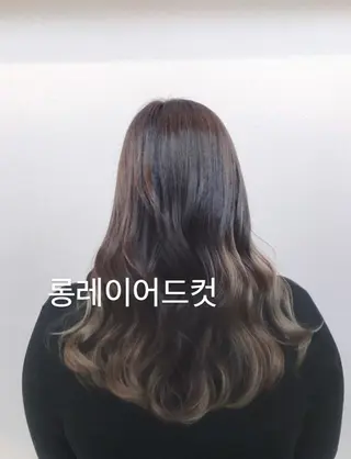 ロング もりたみかこ 美容師お休み中のヘアスタイル