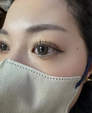 マツエク・マツパ 透明感カラー/メンズ まつぱ/萌のヘアスタイル