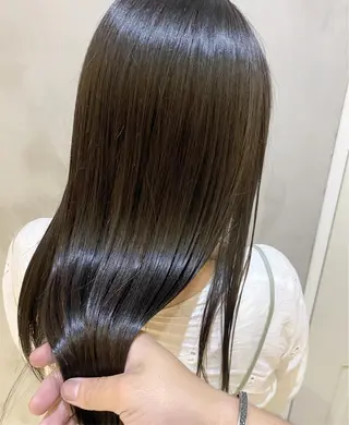 セミロング カラー ヘアアレンジ ネイル マツエク・マツパ 夜23時まで予約🉑 reverieあきらのヘアスタイル