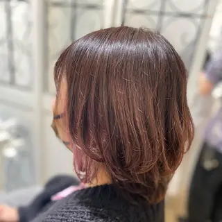 ショート カラー メンズ キッズ ✂︎ショート、ボブ、 レイヤー🩵YUMIのヘアスタイル