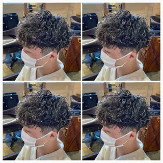 パーマ メンズ 店長💎髪質改善 ／艶髪/荻原💎のヘアスタイル