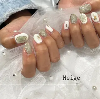 ネイル Neige‪𓂃ai ＊梅津 / 松尾のネイルデザイン
