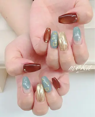 ネイル 胡蝶蘭レディースサロ ンNailMOKAのネイルデザイン