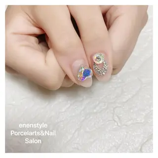 ミディアム ネイル 🐾enen style 🐾のネイルデザイン