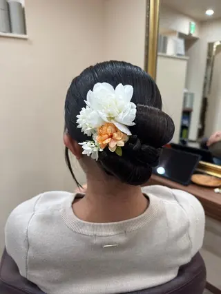 セミロング ヘアアレンジ✨ますだ むなのヘアスタイル