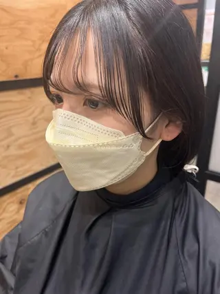 ロング カラー パーマ ヘアアレンジ メンズ キッズ ネイル マツエク・マツパ アイブロウ 久木原 ゆりのヘアスタイル
