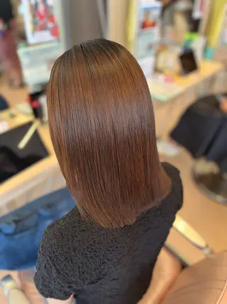 ミディアム 都築 心花のヘアスタイル