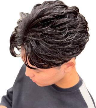 ショート メンズ 曲がる縮毛矯正/パー マ/スパイキー浩太のヘアスタイル