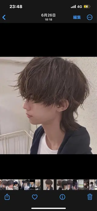 ショート カラー パーマ メンズ キッズ パーマ支持率No.1 ❤️🔥安成弾のヘアスタイル