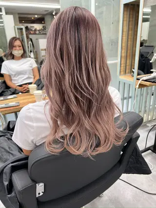 ロング カラー welring hair salonのヘアスタイル