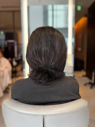 セミロング 🤍たむら みなみ 銀座🤍のヘアスタイル