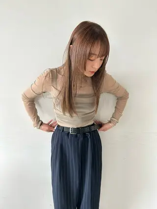 ロング 簑島 ゆうかのヘアスタイル