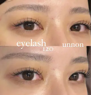 マツエク・マツパ unnon 竹下のマツエク・マツパデザイン