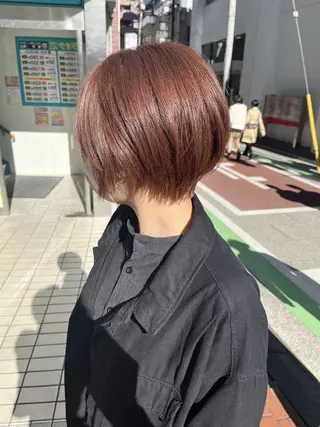 カラー 淡めベージュ🤎ショ ート🤎Kiyokaのヘアスタイル