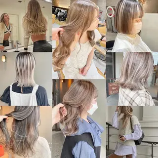 ロング カラー ハイトーンカラー♡ yuのヘアスタイル