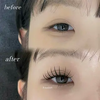 マツエク・マツパ 𝑹 eyelashのマツエク・マツパデザイン