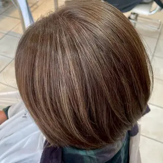 ショート カラー 縮毛矯正/ワンカラー モデル募集🫧田村のヘアスタイル