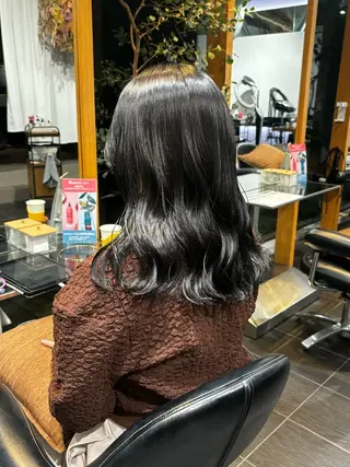 セミロング オーガニックカラー/ 表参道/ルカのヘアスタイル