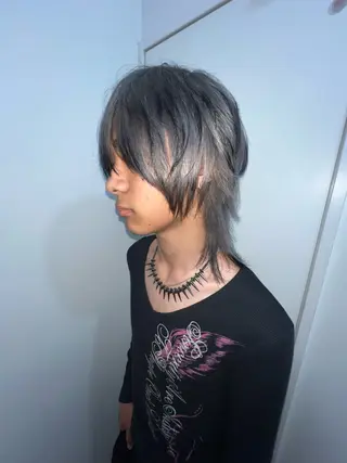 ミディアム 💥ウルフカット デザインあんな💥のヘアスタイル